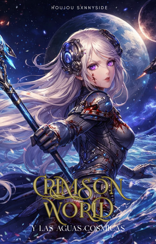 Portada de Crimson World y las aguas cósmicas