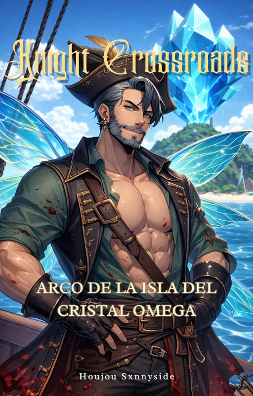 Portada de Knight Crossroads: Arco de la Isla del Cristal Omega