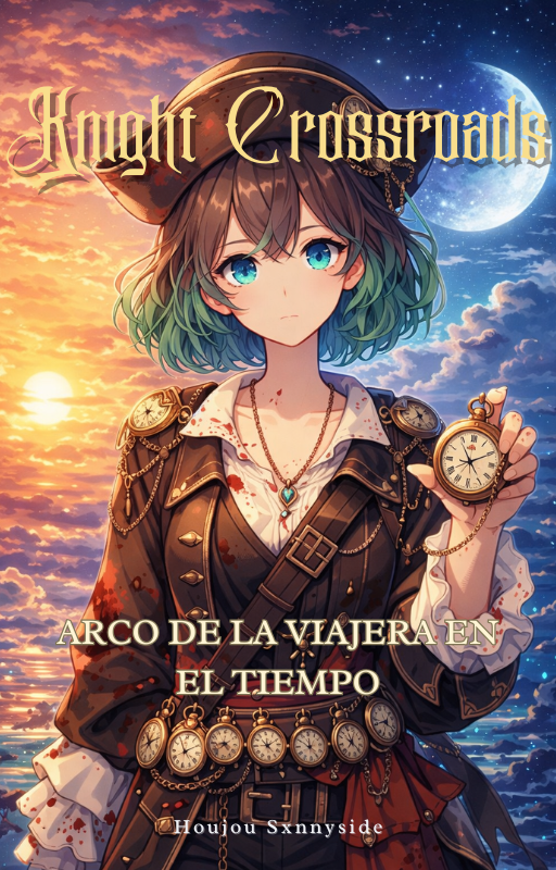 Portada de Knight Crossroads: Arco de la Viajera en el Tiempo