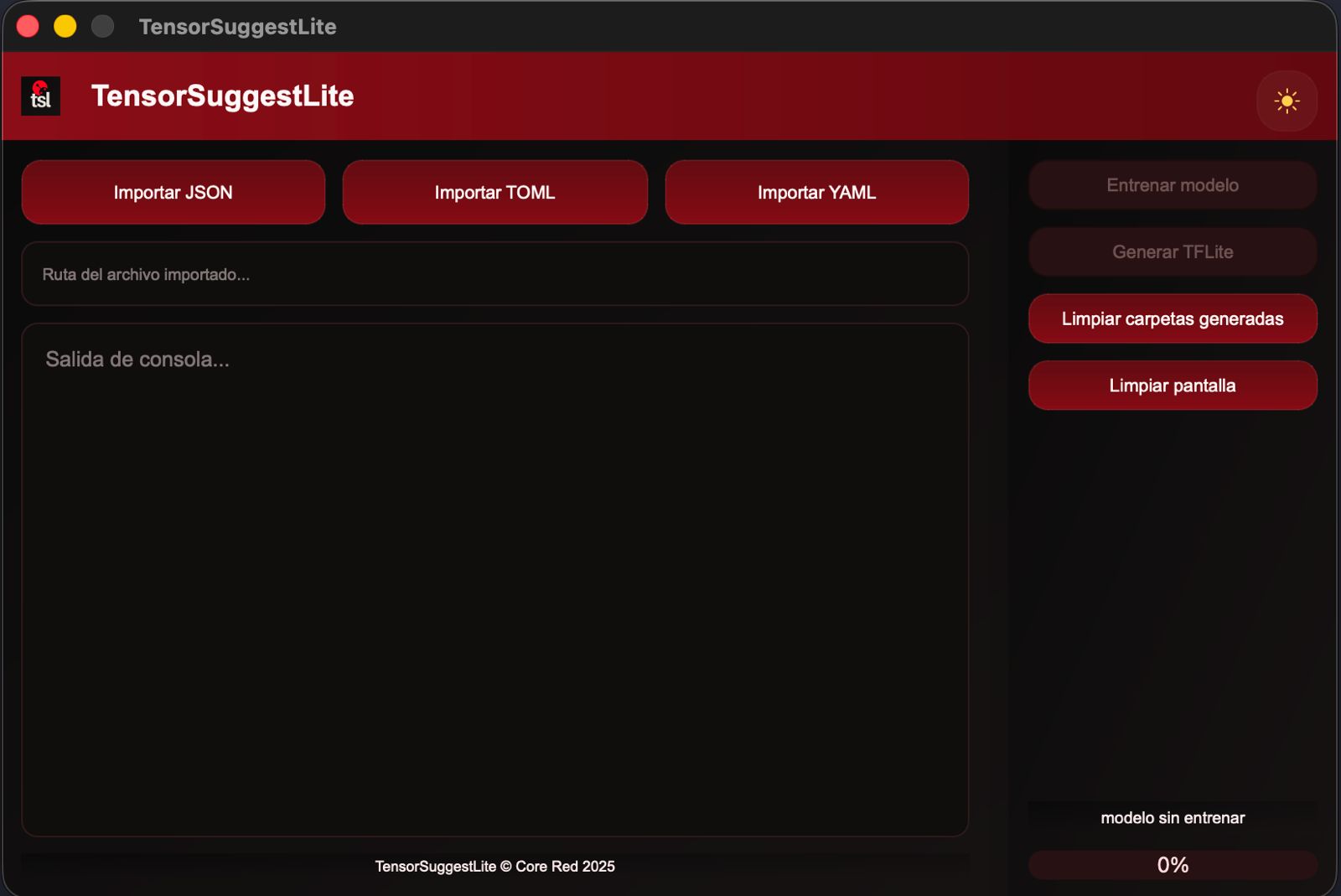 TensorSuggestLite — CLASSIFIED