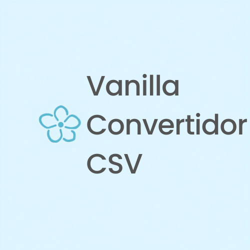 Icono de Vanilla Convertidor CSV