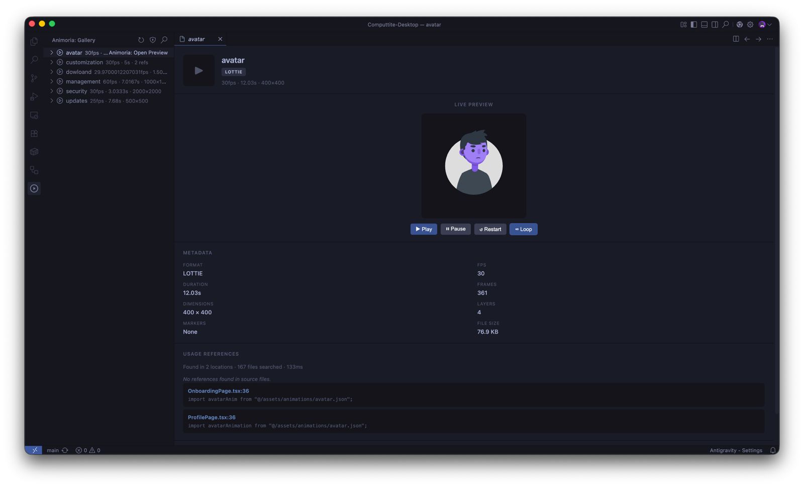 Animoria — CLASSIFIED