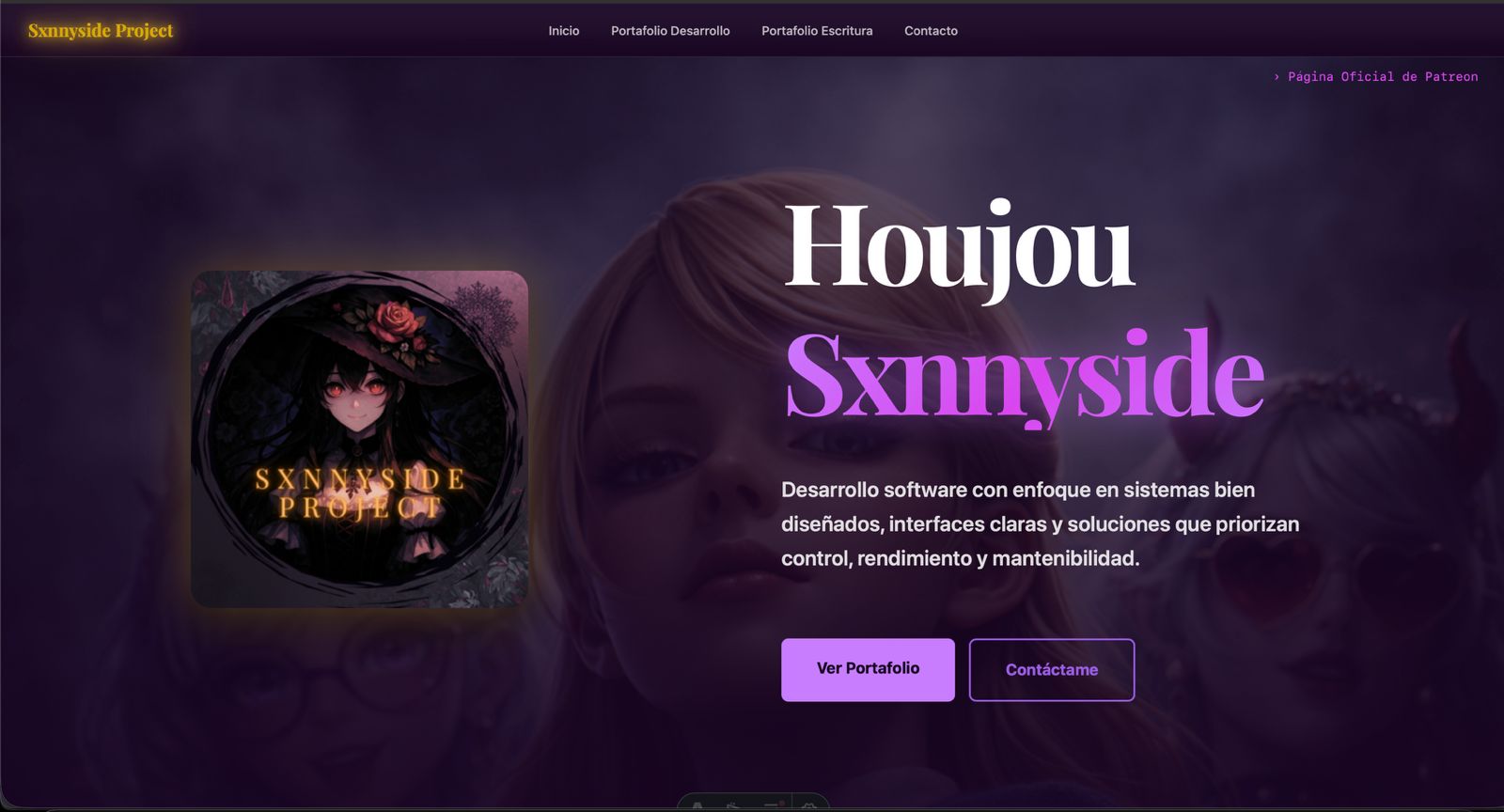 Sxnnyside Project Website