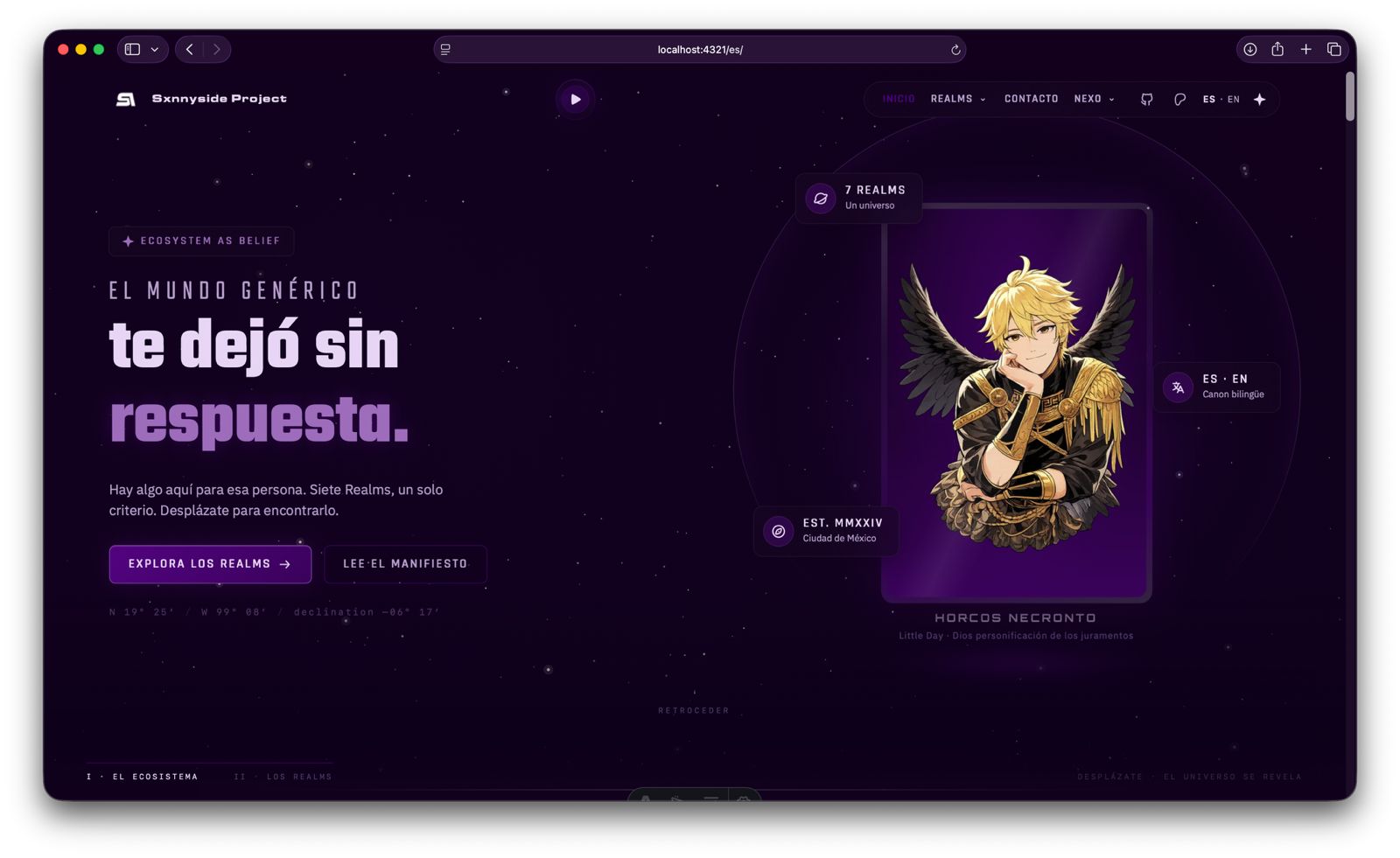 Sxnnyside Project Website — CLASSIFIED