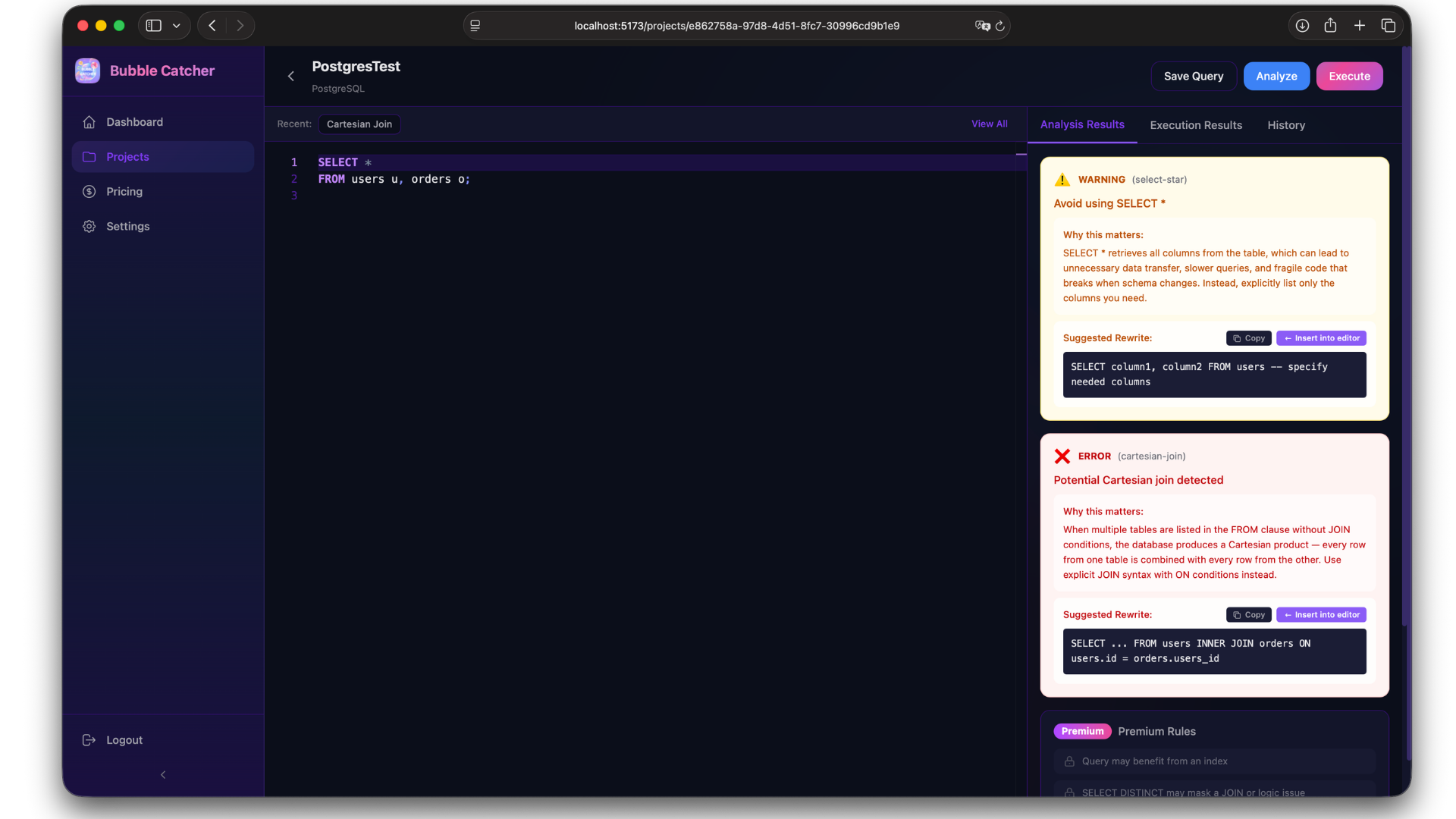 Bubble Catcher — CLASSIFIED